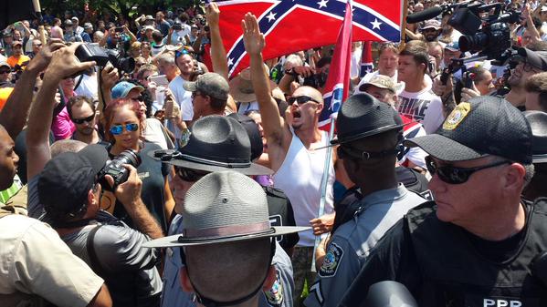 2015 South Carolina Klan rally (All photos by Jim Ryan)